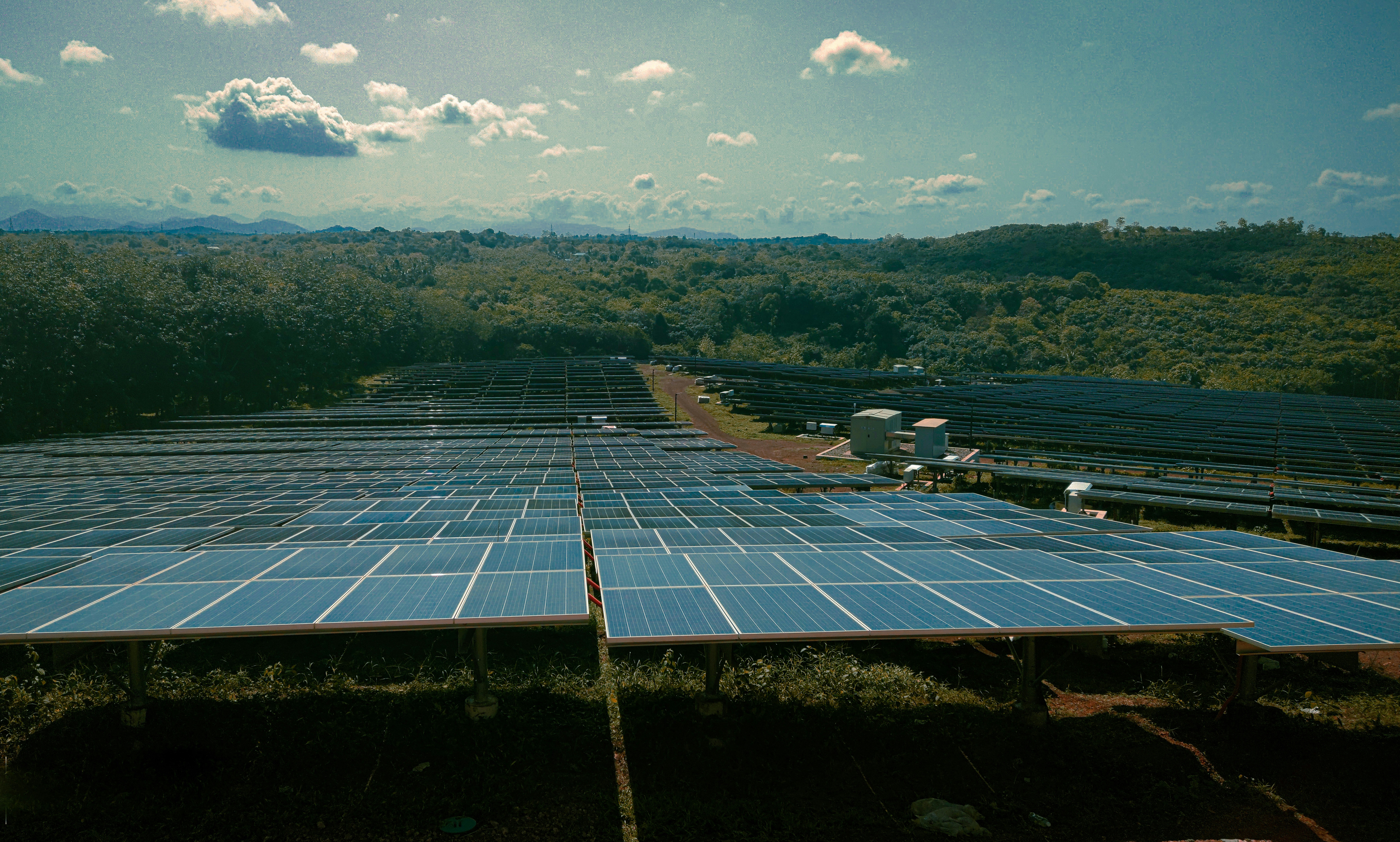 Ground-Mounted Solar PV Park Overview
