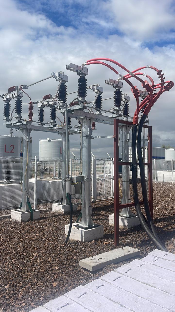 Busbar and Isolator Switch Bay Structure